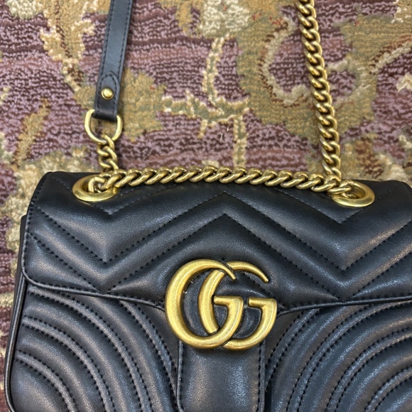 Gucci GG Marmont Matelasse small crossbosy - Picture 8 of 14